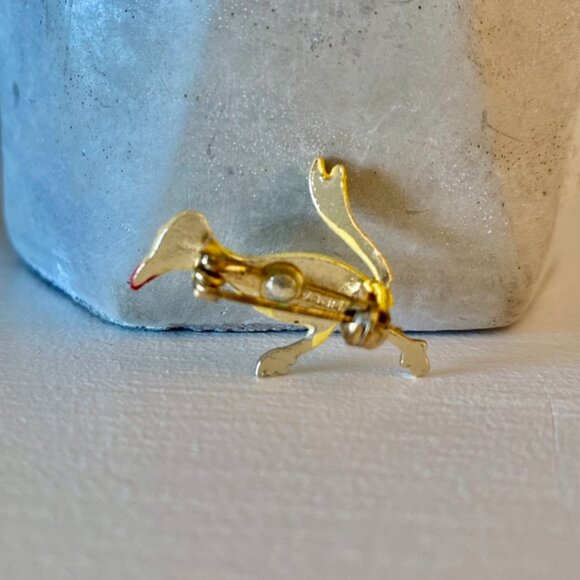 Vintage Tiny Bird Brooch - Picture 2 of 3